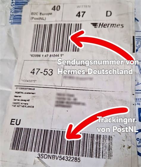 hermes fake sendungsnummer